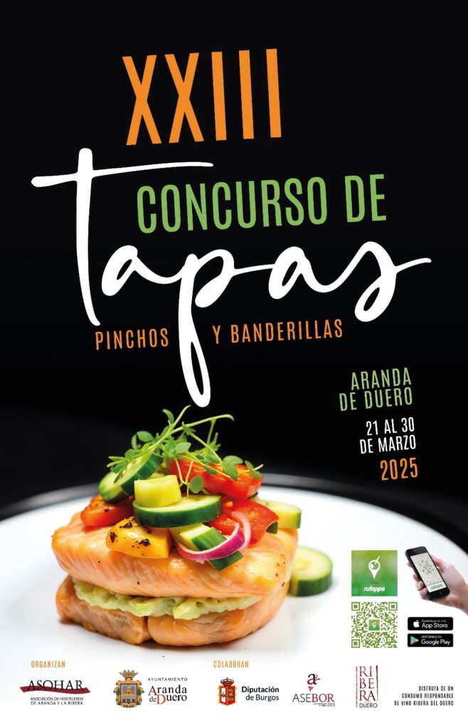 La Hospedería Monasterio de La Vid en el Concurso de Tapas Aranda de Duero 2025 3 concurso de tapas de Aranda